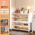 Ivory white-2 doors 5 layers-70*32*80cm [sunshine board cabinet door]