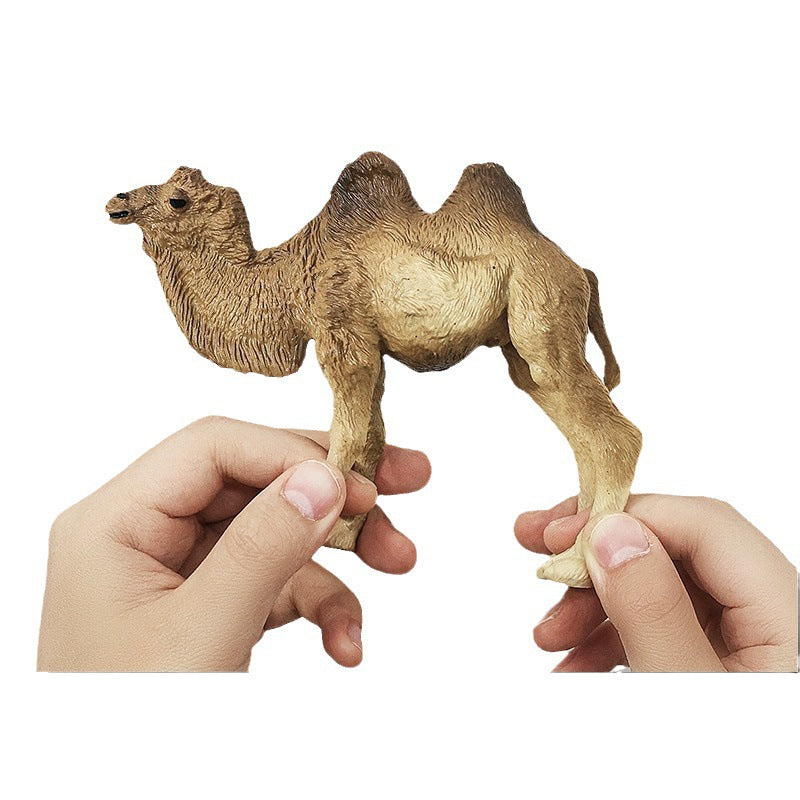 Beiyi simulation animal model animal world gift box children's birthday gift baby early education cognitive toy set