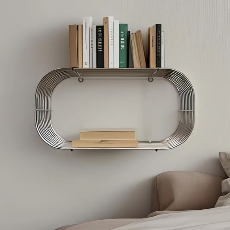 Same-day delivery wall shelves, room decorations, creative wall display racks, bedroom bedside wall-mounted line edge tables