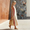 Ready-to-ship  & independent store  spring/summer new arrivals: sleeveless cotton-linen blend dresses for cross-border e-commerce
