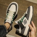 Men's shoes: 2025 spring new arrivals - trendy, versatile, high-end, lightweight, soft-soled, athletic & casual white flat sneakers