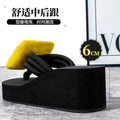 Flip-flopssummer women's trendy beach slippers casual style outwearabrasion resistantnon-slip sandals ins sports trendy brand