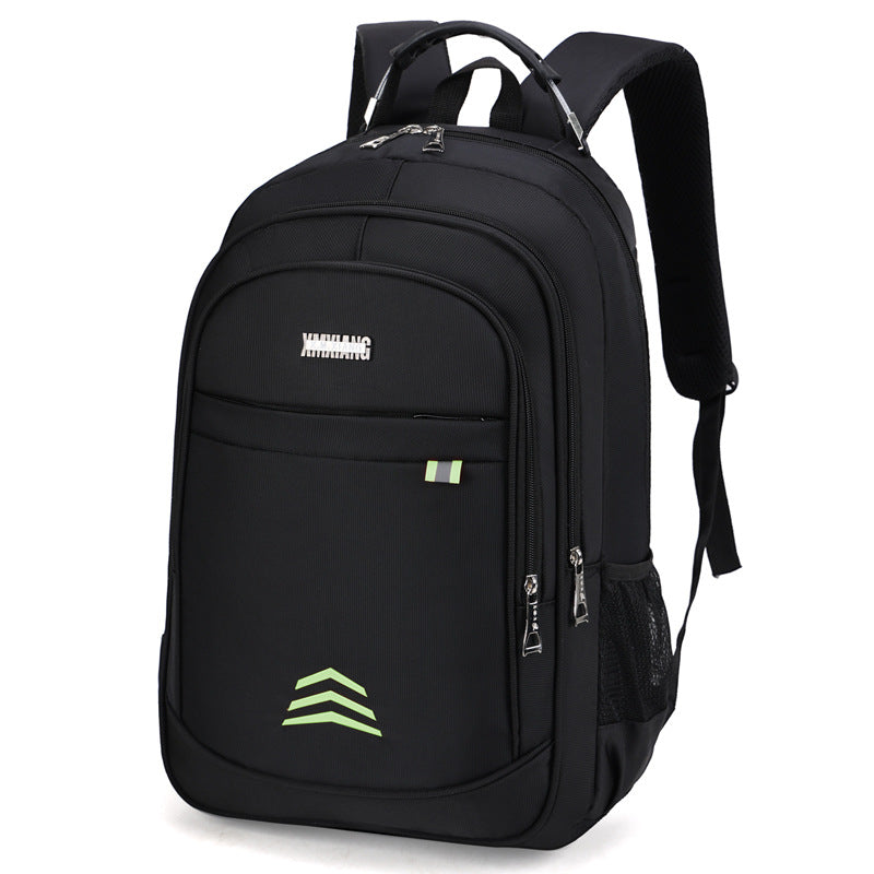 Cross-border backpack male junior high school college student schoolbag large capacity travel backpack general business computer bag commuting