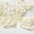 Baby summer romper: adorable, cute, and stylish - sweet princess style, lightweight crawling suit for infants and toddlers