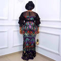 supply colorful sequins sequins hot diamond waist fishtail long skirt african women's dress dress