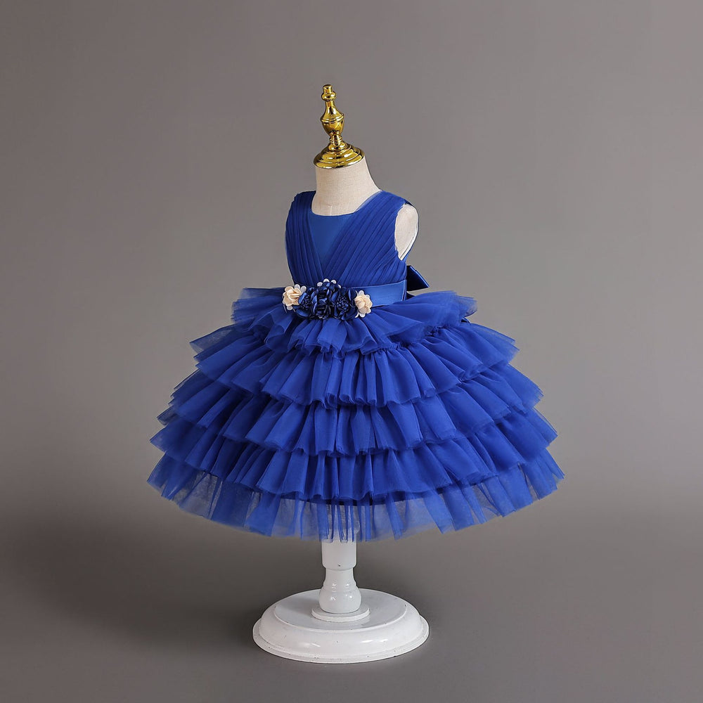 New wholesale kids dress tutu cake princess dress baby girl baby catch week dress girl dress