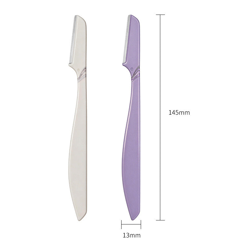 Xirui customized eyebrow trimmer macro stainless steel blade eyebrow scraper security protective net anti-scratch beauty source factory