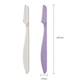 Xirui customized eyebrow trimmer macro stainless steel blade eyebrow scraper security protective net anti-scratch beauty source factory