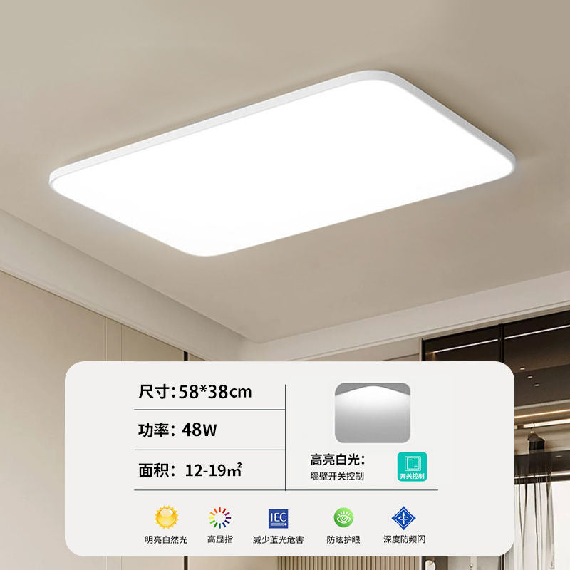 Aisle corridor ultra-thin led three-proof ceiling light round bathroom balcony kitchen toilet toilet outdoor lighting