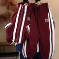girls' and boys' mid-to-large size autumn new arrivals: girls' activewear casual korean style two-piece set trendy outerwear