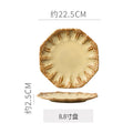 8.8inch plate-light yellow
