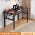 Easy-to-assemble folding desk - no assembly required - perfect for home, living room, dining room, bedroom, or office