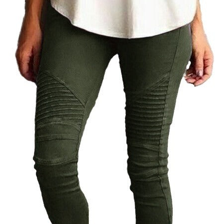 2025ebay fashion women's fashioncasualsilm tight elastic pants in stock