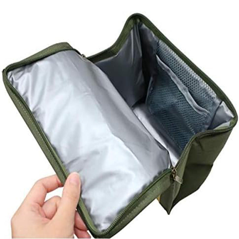 Lunch box handbag aluminum foil thermal insulation bag thermal insulation waterproof bento bag office worker lunch box bag portable student with rice bag
