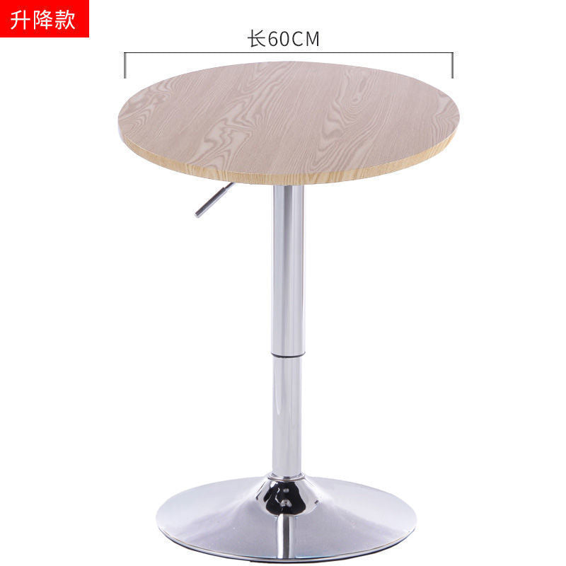 High table bar table round casual cocktail table adjustable small round table high bar round table bar chair