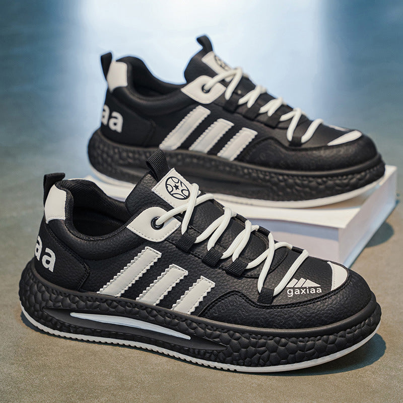 Men's shoes: 2026 spring new arrivals - comfortable, lightweight, stylish casual sneakers, versatile trendy soft-soled chunky dad shoes