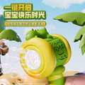 2025 new cartoon electric bubble machine - kids' handheld automatic bubble wand - summer beach family fun toy