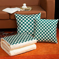 Two-in-one throw pillow and blanket, perfect for all seasons. use it as a plush cushion, office nap pillow, car air conditioning blanket, or a cozy sleeping pillow