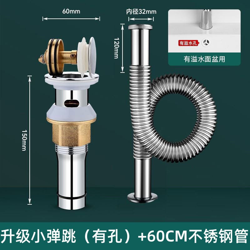 One piece is delivered on behalf of the delivery toilet, hand wash basin, pull bounce sewer 304 accessories, washbasin, washstand, sewer pipe.