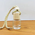 5ml car pendant perfume bottle lanyard glass bottle aromatherapy bottle essential oil refill empty bottle car decoration special shape