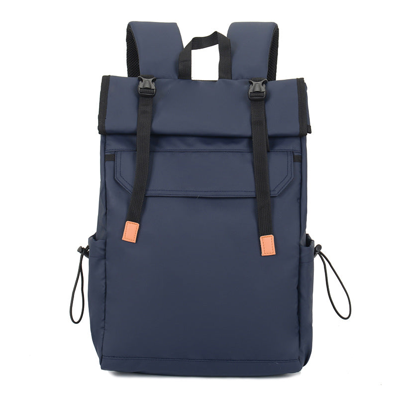 School bag Female college student fashion personality large capacity travel bag Boys tooling sports backpack High school backpack