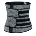 European and american style sweat-inducing workout waist trainer - tummy control, back support, and hot shaper neoprene shapewear for women