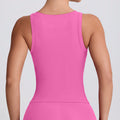 sports vest breathable back yoga clothes fashion sling outdoor sports intimates women's bubble wrap fitness tops