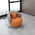 Business negotiation curved sofa hotel lobby office reception area light luxury l-shaped corner sofa