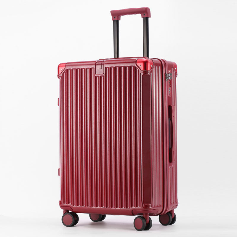 Luggage 200,000 wheel password Portable boarding case female 28 inch large capacity strong anti-drop travel trolley case male