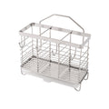 Stainless steel chopstick holder kitchen chopstick cage wall-mounted chopstick organizer home utensil holder knife spoon chopstick tube storage rack