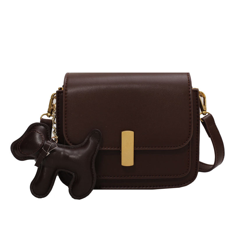 Cross-border customized small bag women's 2025 new versatile fashion messenger bag texture fashionable commuter shoulder small square bag