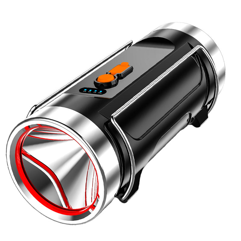 Fishing light water floating super bright strong light xenon high power waterproof blue light white light flashlight wild platform fishing night fishing light