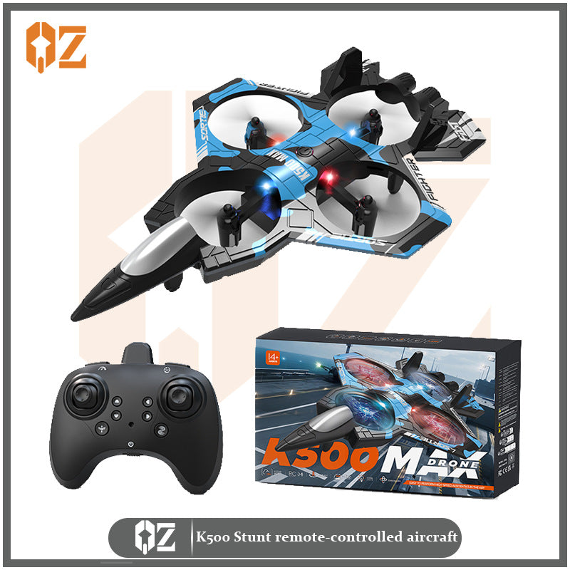 k500max combat drone with long battery life, stunt circling, fixed height remote control aircraft, low price aircraft