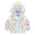 Summer kids' sun protection clothing, boys' and girls' outdoor outerwear, baby beach sunscreen hoodie, air conditioning shirt - dropshipping available