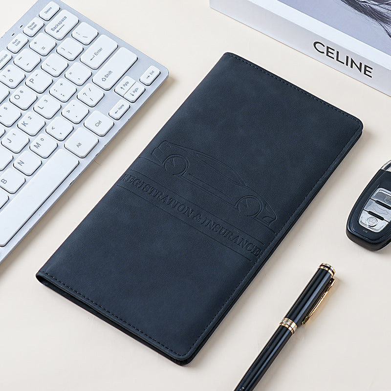 New simple unisex multi-function car ID holder, passport card bag,  air ticket storage card bag, card holder