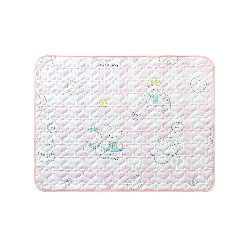 Waterproof, washable, large-size a-grade breathable bed sheet for babies and toddlers - diaper changing pad for nursery and home use