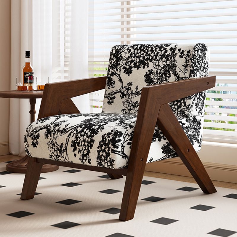 Single sofa chair popular richard solid wood lazy sofa milk tea shop coffee shop table and chair combination b&b sofa