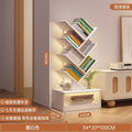 New tree-shaped bookshelf floor stand corner shelf creative kids' living room small bookcase