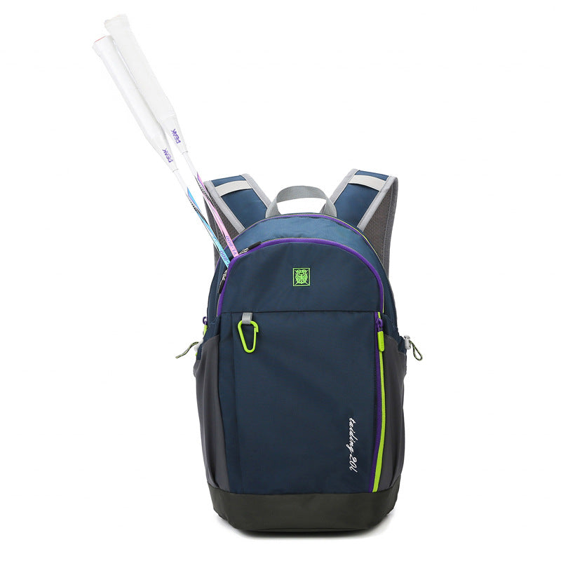 New large-capacity badminton backpack, playing sports bag, fashionable waterproof travel, mountain climbing, cycling, tennis backpack.