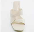Za2023 shoes springnew arrival women's shoes white thick heel casual open toe outwear high heel sandals for women
