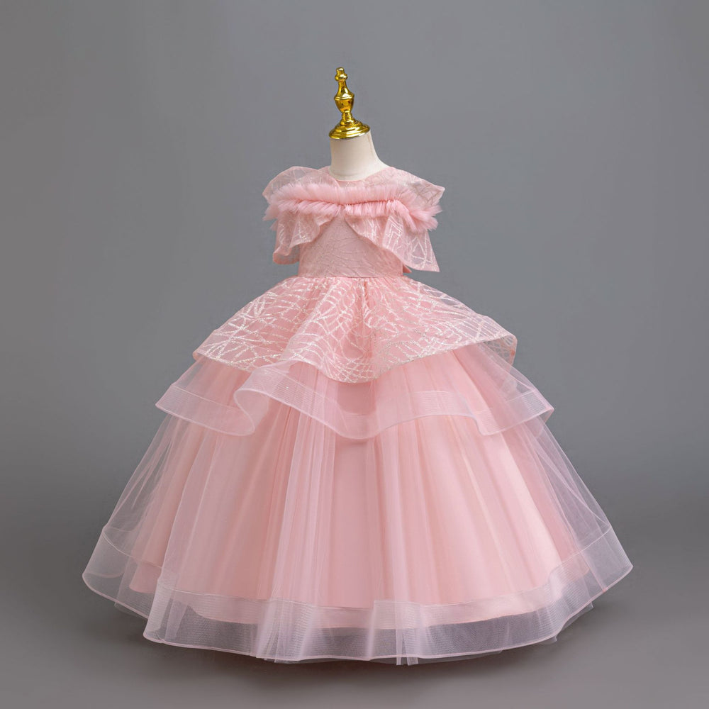 New arrival: girls' sequin princess dress - perfect for weddings, flower girls, piano recitals, and special occasions