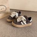 Women's white sneakers - new spring/summer 2026 collection: versatile, student-friendly, casual platform sneakers - lightweight, height-increasing trainers