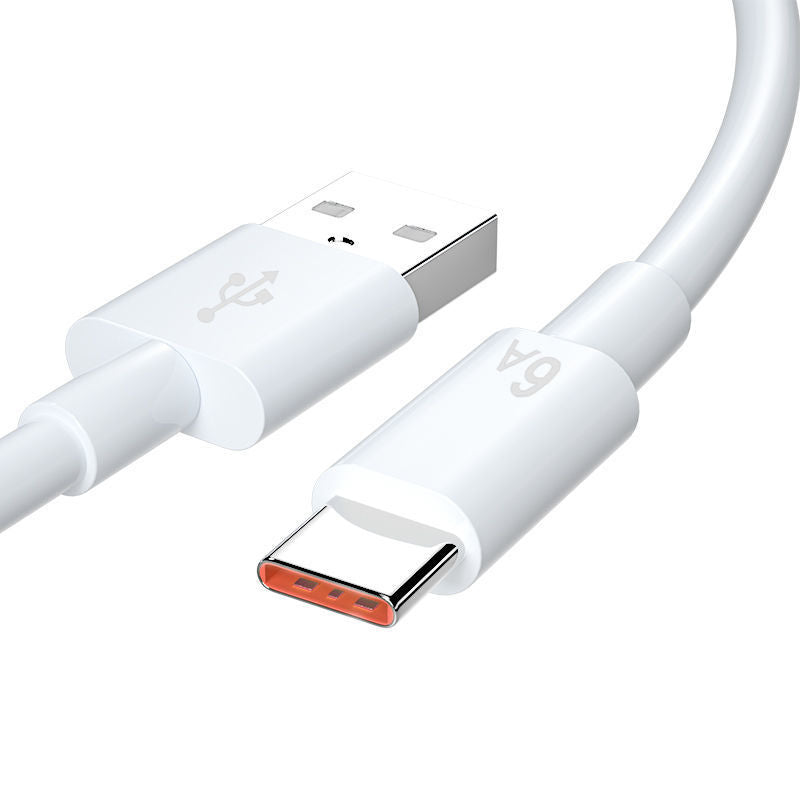 Suitable for huawei 6a data cable typec charging cable tpye-c flash charging mobile phone cable mate30 super fast charging p40