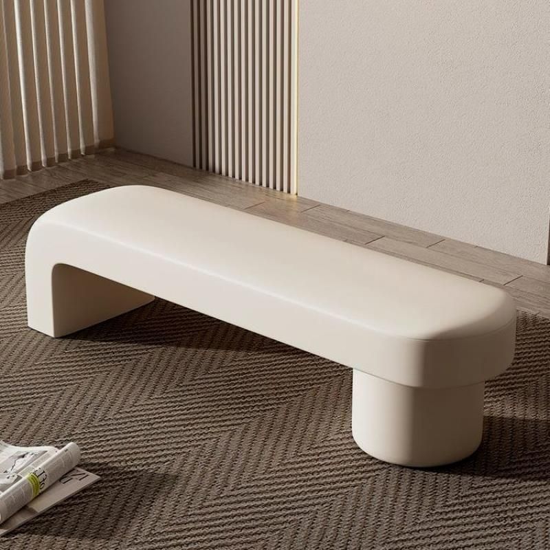 Waiting chair hair salon rest area bench sofa industrial style bench classyaccessible luxury ultra narrow