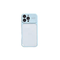 Macaron fresh large window minimalist integrated lens frame refreshing apple 18 phone case ip17 hard case 16