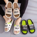 Men's slippers 2024 summer new style: cloud-like comfort, thick sole, bathroom-friendly, trendy couple's slippers, student home slippers, women's outdoor slippers