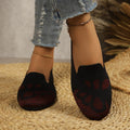 summer new arrival: plus size women's casual comfortable fashionable minimalist ethnic style flats - wholesale