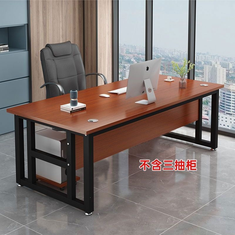 Computer desk desktop casual modern boss desk office desk staff slot desk for home desk practical desk