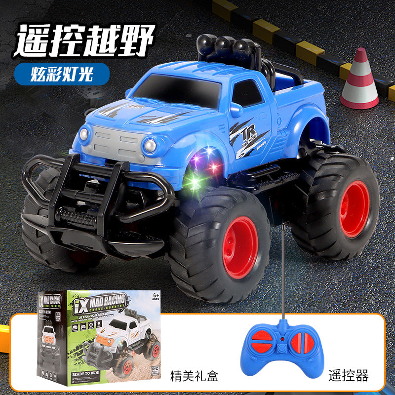 spider double-sided stunt drift car four-wheel drive off-road climbing light stunt rotate remote control car kids toy