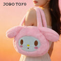Cartoon plush crossbody bag: instantly turn heads and dominate the scene! overflowing with girly charm, it's irresistibly cute